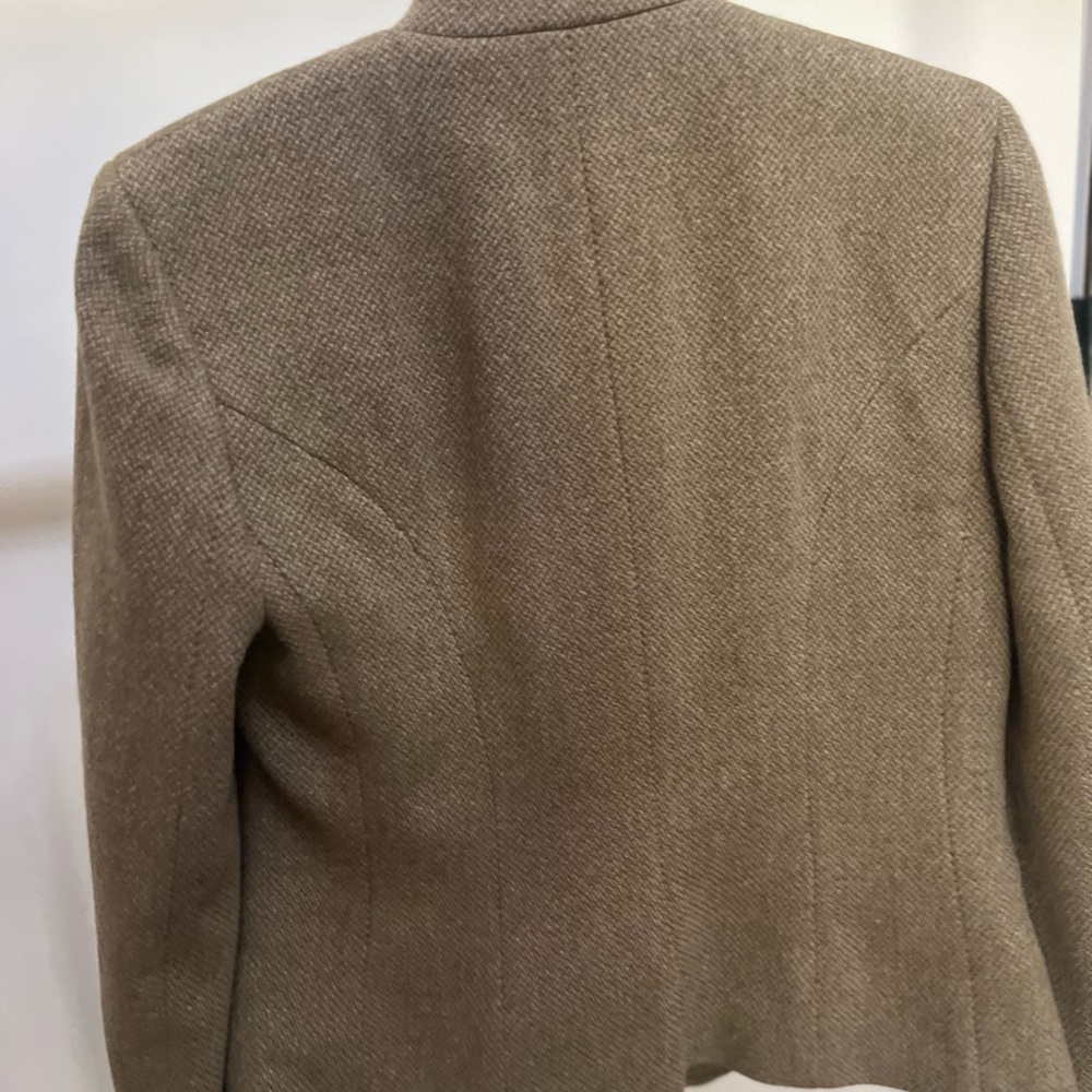 Women's Lauren Ralph Lauren Wool Tweed Blazer - Picture 4 of 7